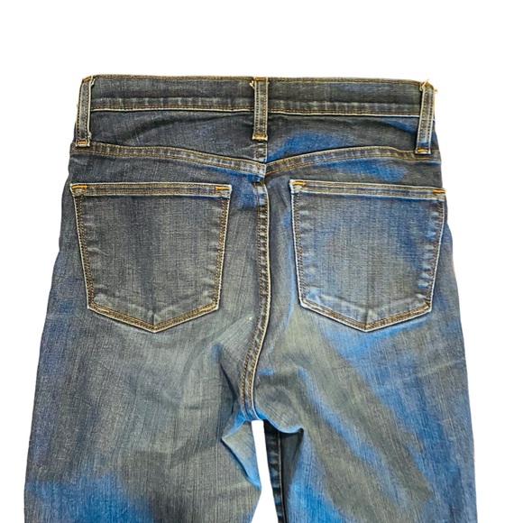 J. Crew Trademark 9” High Rise Toothpick Blue Jeans Size 26 - Picture 7 of 10